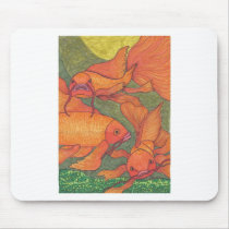 Goldfish - Koi Mouse Pads