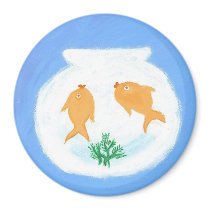 "Goldfish" magnets by cnlbell "Goldfish" magnets
