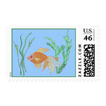 Goldfish postage by pidgiefund Goldfish postage