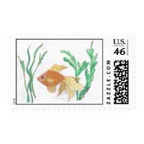 Goldfish postage by pidgiefund Goldfish postage