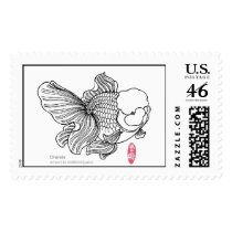 Goldfish Postage postage by GoldfishArtQuatics Goldfish Postage postage