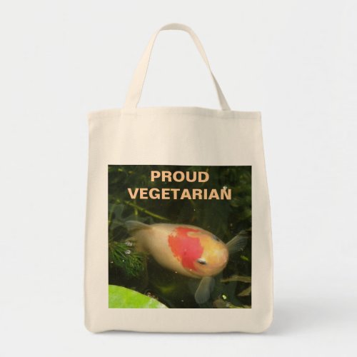 Goldfish Proud Vegetarian Grocery Bag bag