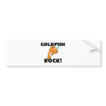 Goldfish Rock bumper stickers by AnimalShirts Goldfish Rock bumper stickers