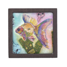 Goldfish Spirits Premium Keepsake Boxes