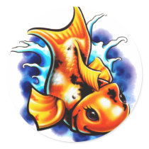 Goldfish stickers by miserablemisty Goldfish stickers