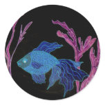 Goldfish Turned Betta stickers