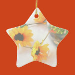 sunflower, goldfish, gold, fish, yellow flower,