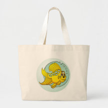 Goldfish with Blue Spots Bags