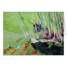 Goldfishes Greeting Card