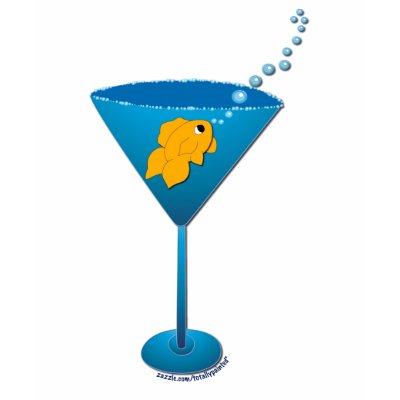 Goldfishtini Shirt by totallypainted