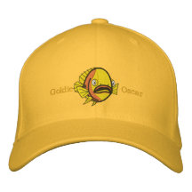 Goldie Oscar Fish Embroidered Baseball Cap