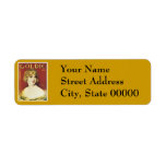 Goldie Song Vintage Song Sheet Cover Return Address Labels