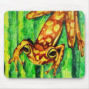 Goldie The Tree Frog Mousepad by jaisjewels Goldie The Tree Frog Mousepad