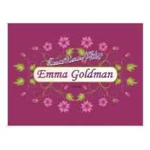 Goldman ~ Emma Goldman Famous USA Women Post Cards