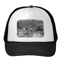 Goldminers Gold Rush Miners ~ California 1850 Trucker Hat