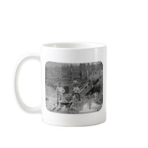 Goldminers Gold Rush Miners ~ California 1850 Coffee Mugs