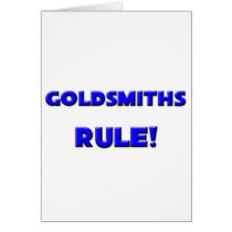 Goldsmiths Rule! cards by professions Goldsmiths Rule! cards