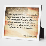 Goldwater Equality Display Plaques