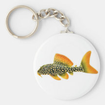 Goldy Sunshine Pleco Keychain