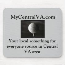 golf-07, MyCentralVA.com, Your local something ... mousepads