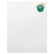 golf 19th hole drink time humor letterhead