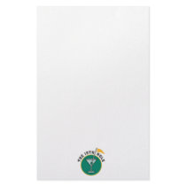 golf 19th hole drink time humor personalized stationery