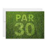 Golf 30th Birthday Party invitations