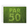 Golf 50th Birthday Party Invitations