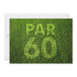Golf 60th Birthday Party invitation Golf 60th Birthday Party invitation