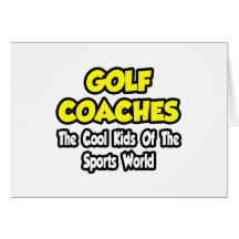 Golf a los niños frescos de los coches… del mundo  felicitaciones