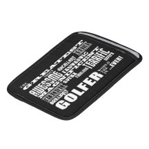 Golf Ace Golfers Greatest Golfer in the World Ever Sleeves For iPads