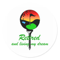Golf and retirement stickers by retirementhumor Golf and retirement stickers