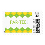 Golf Argyle Par-Tee postage