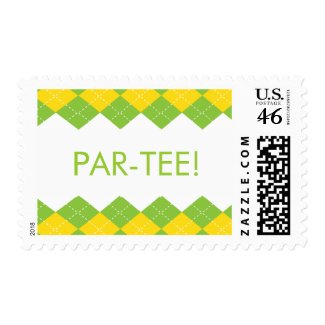 Golf Argyle Par-Tee Stamps