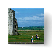 Golf at Lahinch, County Clare, Ireland in Europe Pin
