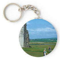 Golf at Lahinch, County Clare, Ireland in Europe Keychain