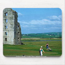 Golf at Lahinch, County Clare, Ireland in Europe Mousepad