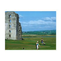Golf at Lahinch, County Clare, Ireland in Europe Postcards