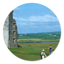Golf at Lahinch, County Clare, Ireland in Europe Sticker