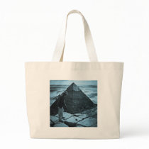 Golf at the Pyramid Vintage Blue Toned Bag