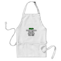 Golf Attire Humor aprons