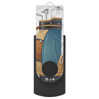 Golf Bag Design Flash Drive