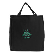 GOLF BAG embroidered bags