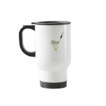 Golf Ball and Club Plastic Travel Mug