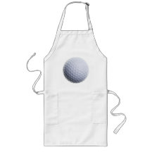 Golf Ball Background Customized Template Aprons