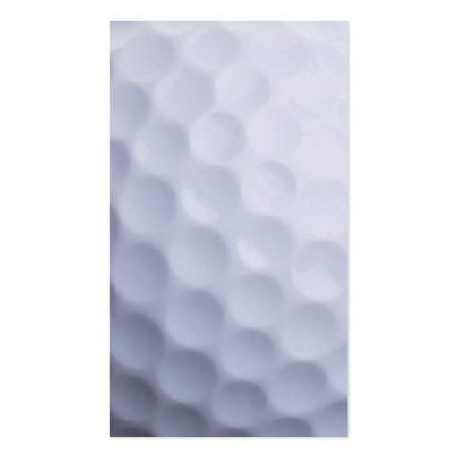 Golf Ball Background Customized Template Business Card Template