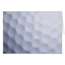 Golf Ball Background Customized Template Greeting Cards