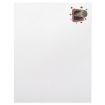 golf ball breaking through brick wall custom letterhead