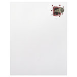 golf ball breaking through brick wall custom letterhead