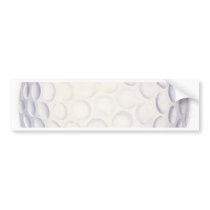 Golf Ball bumper stickers